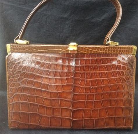 celine vintage crocodile handbag|Small Classic bag in crocodile .